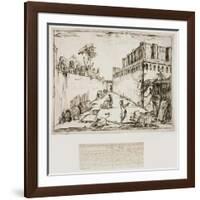 The Tomb of the Istacidi, Pompeii-Giovanni Battista Piranesi-Framed Giclee Print