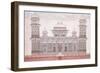 The Tomb of the Itmad-Ud-Daula, C.1815 (Encil, Pen and Black Ink, W/C, Heightened with Touches O)-null-Framed Giclee Print