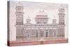 The Tomb of the Itmad-Ud-Daula, C.1815 (Encil, Pen and Black Ink, W/C, Heightened with Touches O)-null-Stretched Canvas