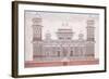 The Tomb of the Itmad-Ud-Daula, C.1815 (Encil, Pen and Black Ink, W/C, Heightened with Touches O)-null-Framed Giclee Print