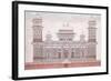 The Tomb of the Itmad-Ud-Daula, C.1815 (Encil, Pen and Black Ink, W/C, Heightened with Touches O)-null-Framed Giclee Print