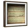 The tomb of Tuthmosis III, a scene from the Am Duat, "The Book of That Which is the Netherworld"-null-Framed Giclee Print