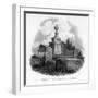 The Tomb of William Hogarth at Chiswick, 1840-null-Framed Giclee Print