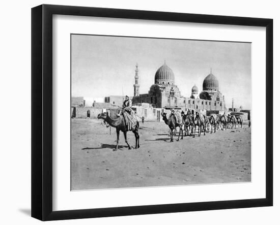 The Tombs of the Califs, Cairo, Egypt, C1920s-null-Framed Giclee Print