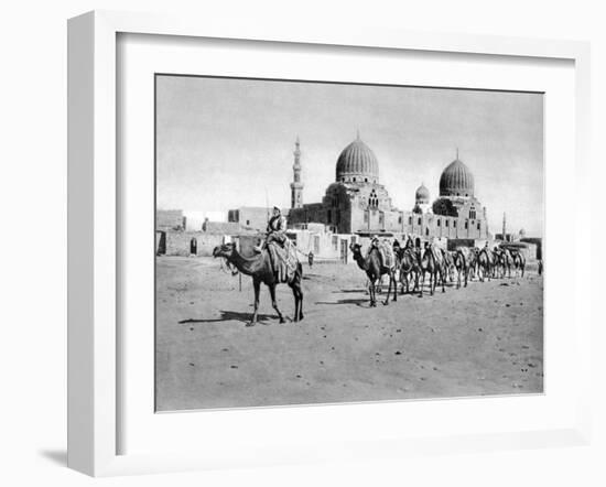 The Tombs of the Califs, Cairo, Egypt, C1920s-null-Framed Giclee Print