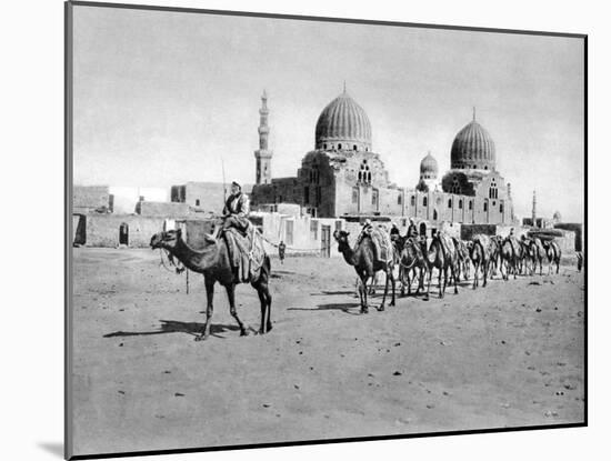 The Tombs of the Califs, Cairo, Egypt, C1920s-null-Mounted Giclee Print