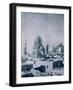 The Tombs of the Caliphs, Cairo, Egypt, 1928-Louis Cabanes-Framed Giclee Print