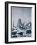 The Tombs of the Caliphs, Cairo, Egypt, 1928-Louis Cabanes-Framed Giclee Print