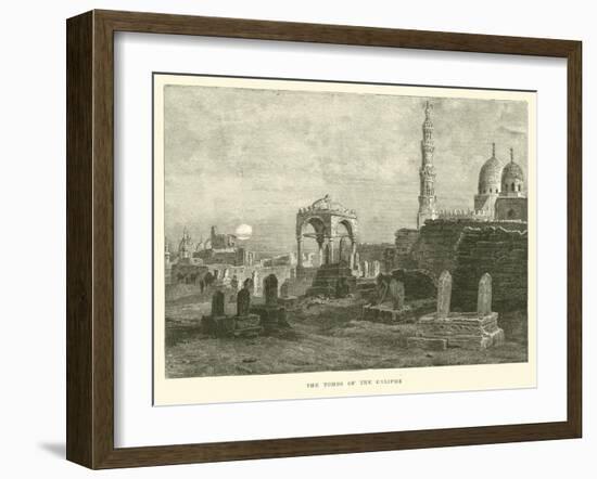 The Tombs of the Caliphs-null-Framed Giclee Print