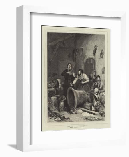 The Toning of the Bell-Walter Shirlaw-Framed Giclee Print