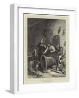 The Toning of the Bell-Walter Shirlaw-Framed Giclee Print