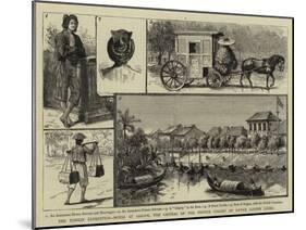 The Tonkin Expedition, Notes at Saigon, the Capital of the French Colony of Lower Cochin China-null-Mounted Giclee Print