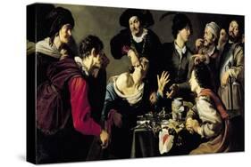 The Tooth Extractor, 1635-Theodor Rombouts-Stretched Canvas