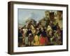 The Tooth Extractor, circa 1754-Giandomenico Tiepolo-Framed Giclee Print