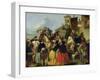 The Tooth Extractor, circa 1754-Giandomenico Tiepolo-Framed Giclee Print