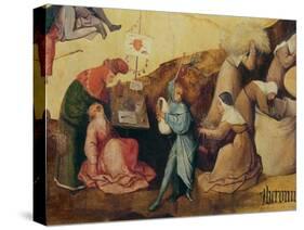 The Tooth Puller-Hieronymus Bosch-Stretched Canvas