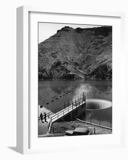 The Top of the Owyhee Dam on the Owyhee River-Alfred Eisenstaedt-Framed Photographic Print