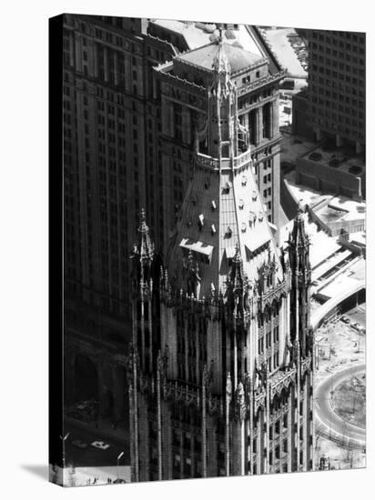 The Top of the Woolworth Building, New York City, May 1, 1972-null-Stretched Canvas