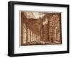 The Top Storey of the Colosseum, 1833-Agostino Tofanelli-Framed Premium Giclee Print