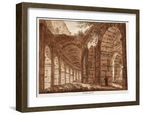 The Top Storey of the Colosseum, 1833-Agostino Tofanelli-Framed Giclee Print