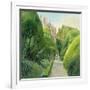 The Topiary Path, Powis Castle-Timothy Easton-Framed Giclee Print