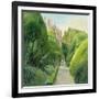 The Topiary Path, Powis Castle-Timothy Easton-Framed Giclee Print