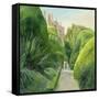 The Topiary Path, Powis Castle-Timothy Easton-Framed Stretched Canvas