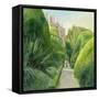 The Topiary Path, Powis Castle-Timothy Easton-Framed Stretched Canvas