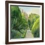 The Topiary Path, Powis Castle-Timothy Easton-Framed Giclee Print