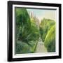 The Topiary Path, Powis Castle-Timothy Easton-Framed Giclee Print