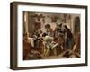 The Topsy-Turvy World (In Weelde Siet To), 1663-Jan Havicksz Steen-Framed Giclee Print