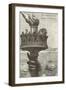 The Torch of the Statue of Liberty-null-Framed Art Print