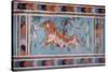 The Toreador Fresco, Knossos Palace, Crete, circa 1500 BC-null-Stretched Canvas