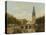 The Torensluis and the Jan Roodenpoortstoren in Amsterdam, by Hendrik Gerrit Ten Cate, 1829-Hendrik Gerrit ten Cate-Stretched Canvas