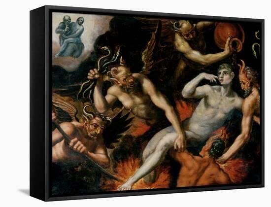 The Torment of Hell-null-Framed Stretched Canvas