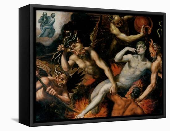 The Torment of Hell-null-Framed Stretched Canvas