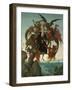The Torment of Saint Anthony-Michelangelo Buonarroti-Framed Premium Giclee Print