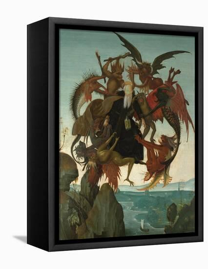 The Torment of Saint Anthony-Michelangelo Buonarroti-Framed Stretched Canvas