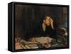 The Torments of Creative Work-Leonid Osipovich Pasternak-Framed Stretched Canvas