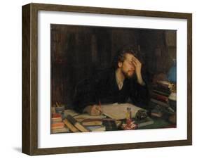 The Torments of Creative Work-Leonid Osipovich Pasternak-Framed Giclee Print