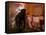 The "Toro De Fuego" or Flaming Bull-null-Framed Stretched Canvas