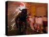 The "Toro De Fuego" or Flaming Bull-null-Stretched Canvas