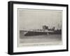 The Torpedo-Destroyer Dasher, Damaged in Collision-null-Framed Giclee Print