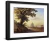 The Torquato Tasso's Oak in Rome, 1848-Maxim Nikiphorovich Vorobyev-Framed Giclee Print