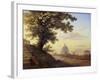 The Torquato Tasso's Oak in Rome, 1848-Maxim Nikiphorovich Vorobyev-Framed Giclee Print