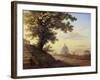 The Torquato Tasso's Oak in Rome, 1848-Maxim Nikiphorovich Vorobyev-Framed Giclee Print