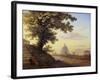 The Torquato Tasso's Oak in Rome, 1848-Maxim Nikiphorovich Vorobyev-Framed Giclee Print