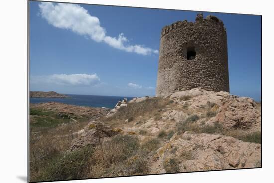 The Torre Aragonese, a Spanish Tower Dating from the Year Ad500, Isola Rossa-Ethel Davies-Mounted Photographic Print