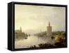The Torre De Oro, 1833-David Roberts-Framed Stretched Canvas