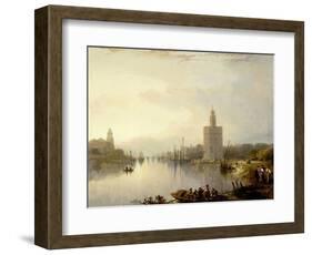 The Torre De Oro, 1833-David Roberts-Framed Giclee Print